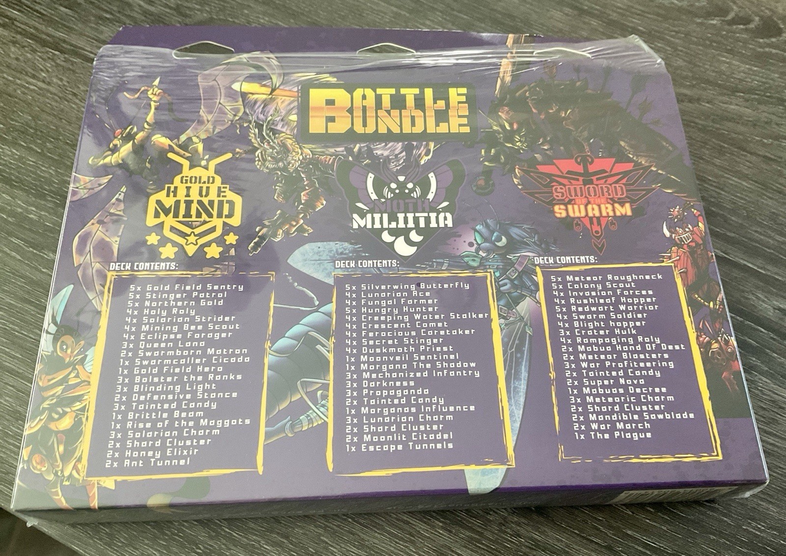 Shared Bugs Infestation Pre Constructed Decks Battle Bundle – Factory Sealed