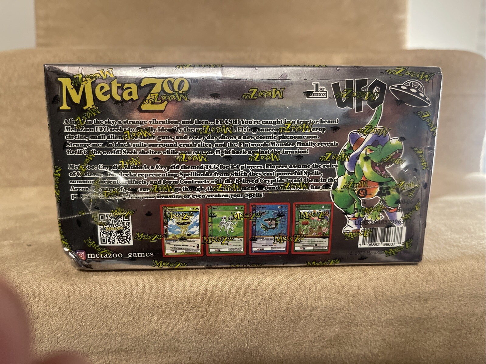 MetaZoo Games CCG UFO 1st Edition Box – 36 Packs