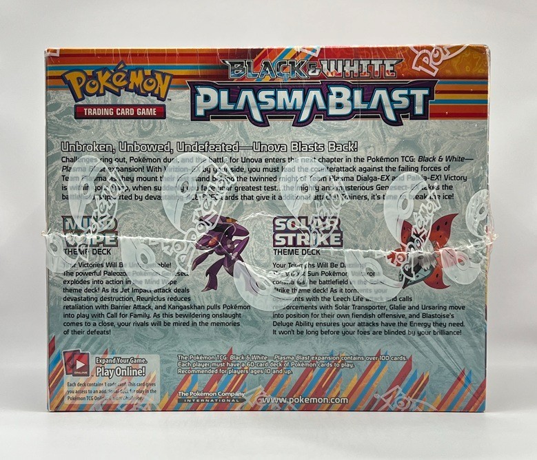 (403207) Pokemon B&W Plasma Blast Theme Deck Display Box – Factory Sealed