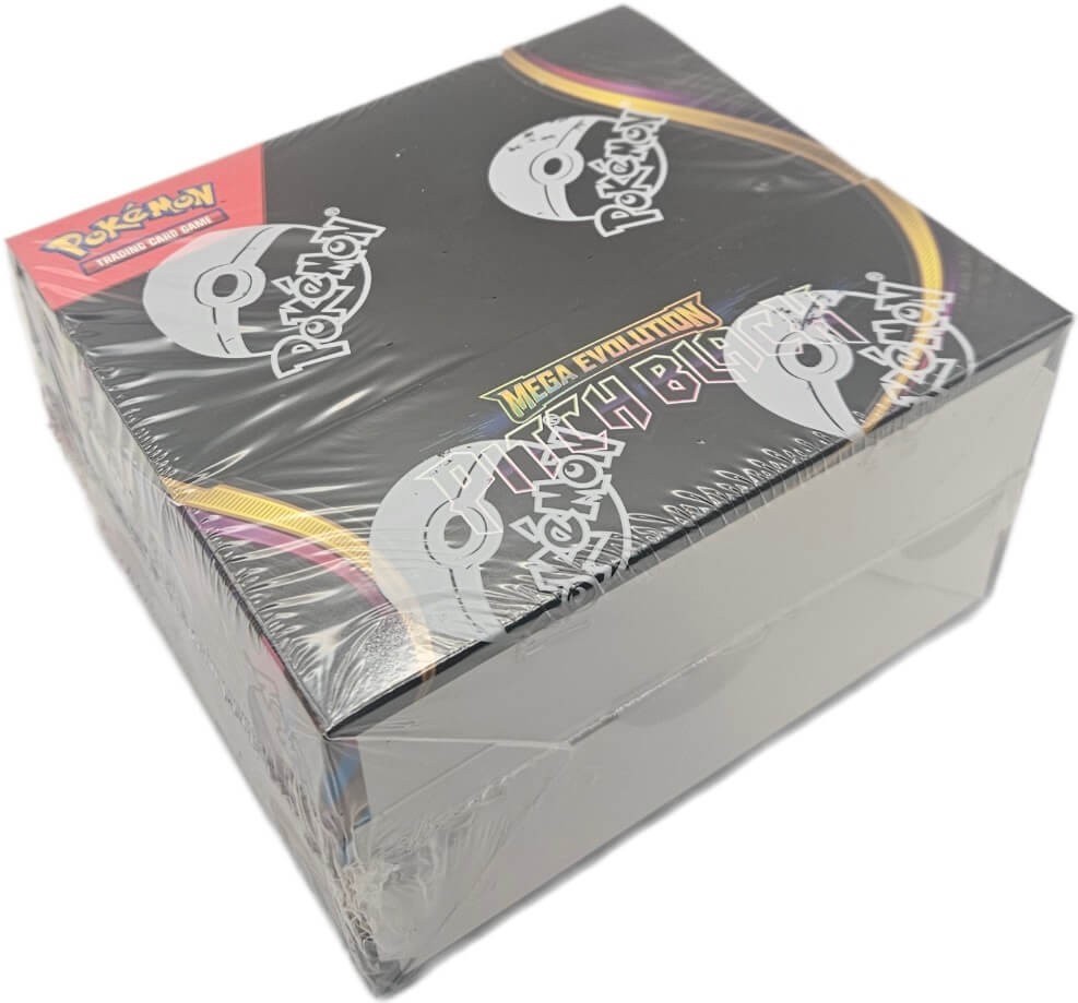 Pokemon Mega Evolution Pitch Black Factory Sealed 36 Pack Booster Box In Stock