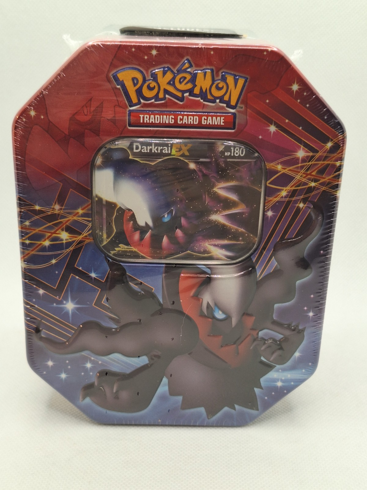 NEW POKEMON TIN BOX DARKRAI EX Black & white 2012