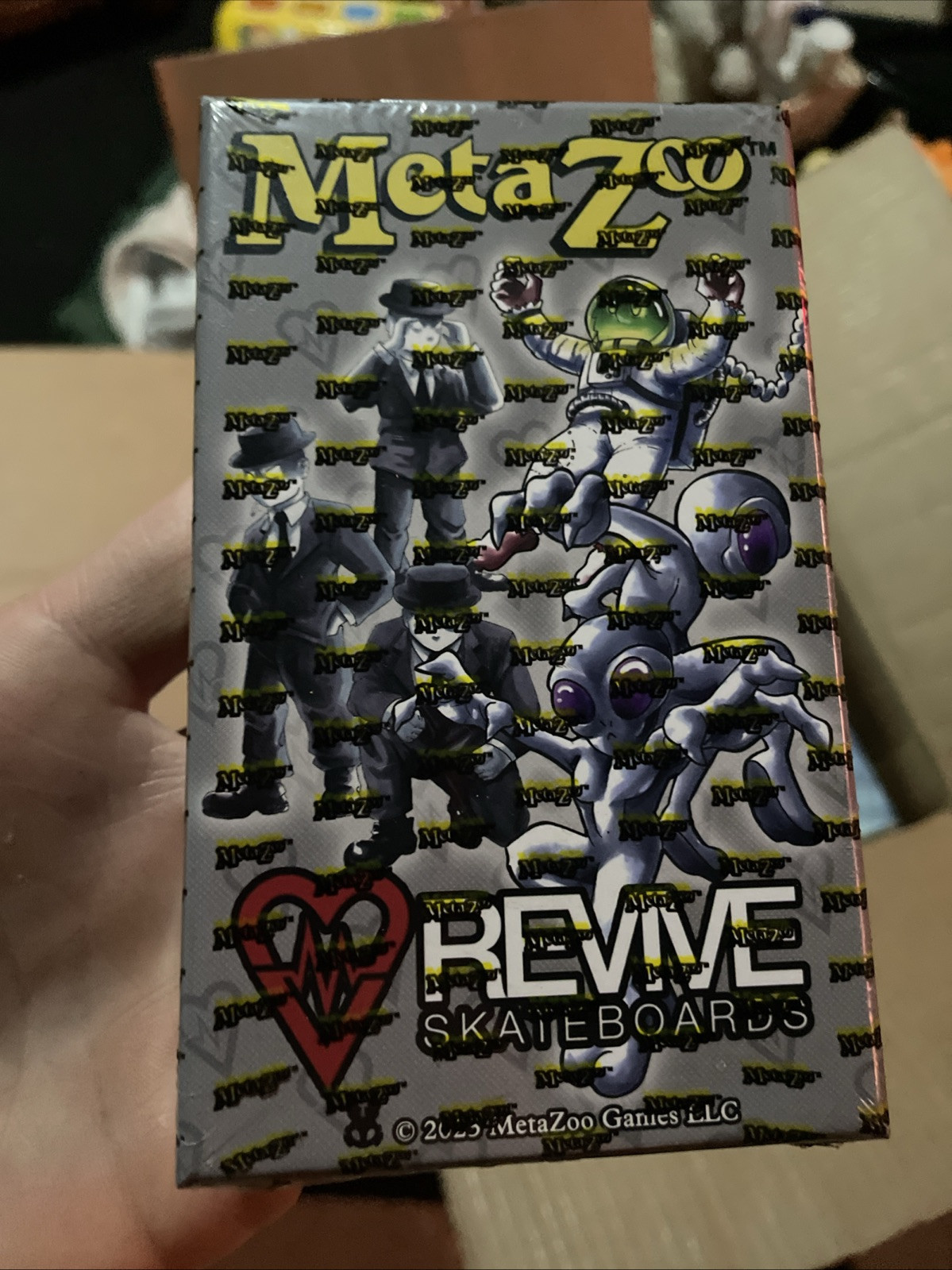 MetaZoo X ReVive UFO Skateboard Sealed Promo Box