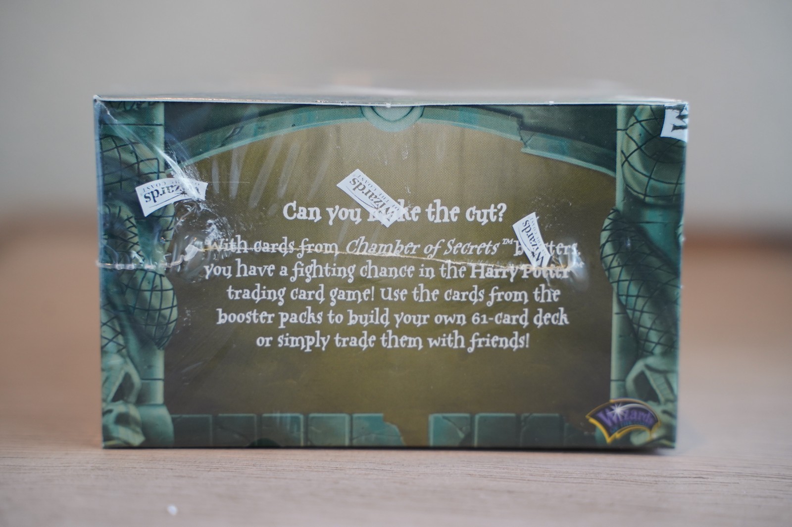 Harry Potter TCG Chamber of Secrets Booster Box 36 Packs Sealed WOTC English