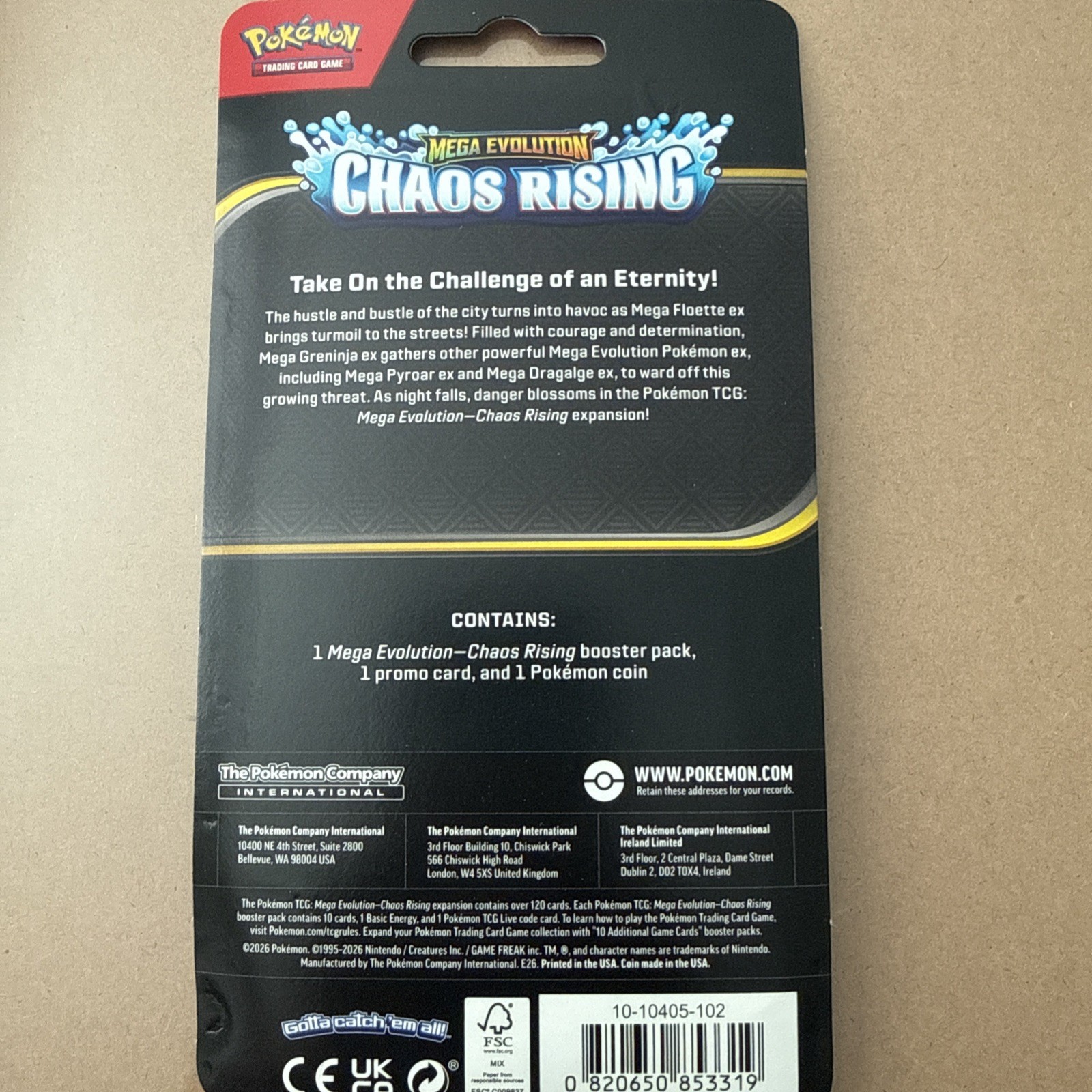 Checklane Blister (Random) Perfect Order ME03 Pokemon TCG