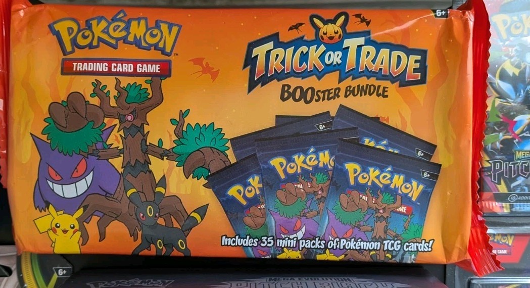 POKEMON TCG LOT Pitch Black 1 ETB,2) 3 Pack Blisters, 13 Evalution, 1 Trick ETC!