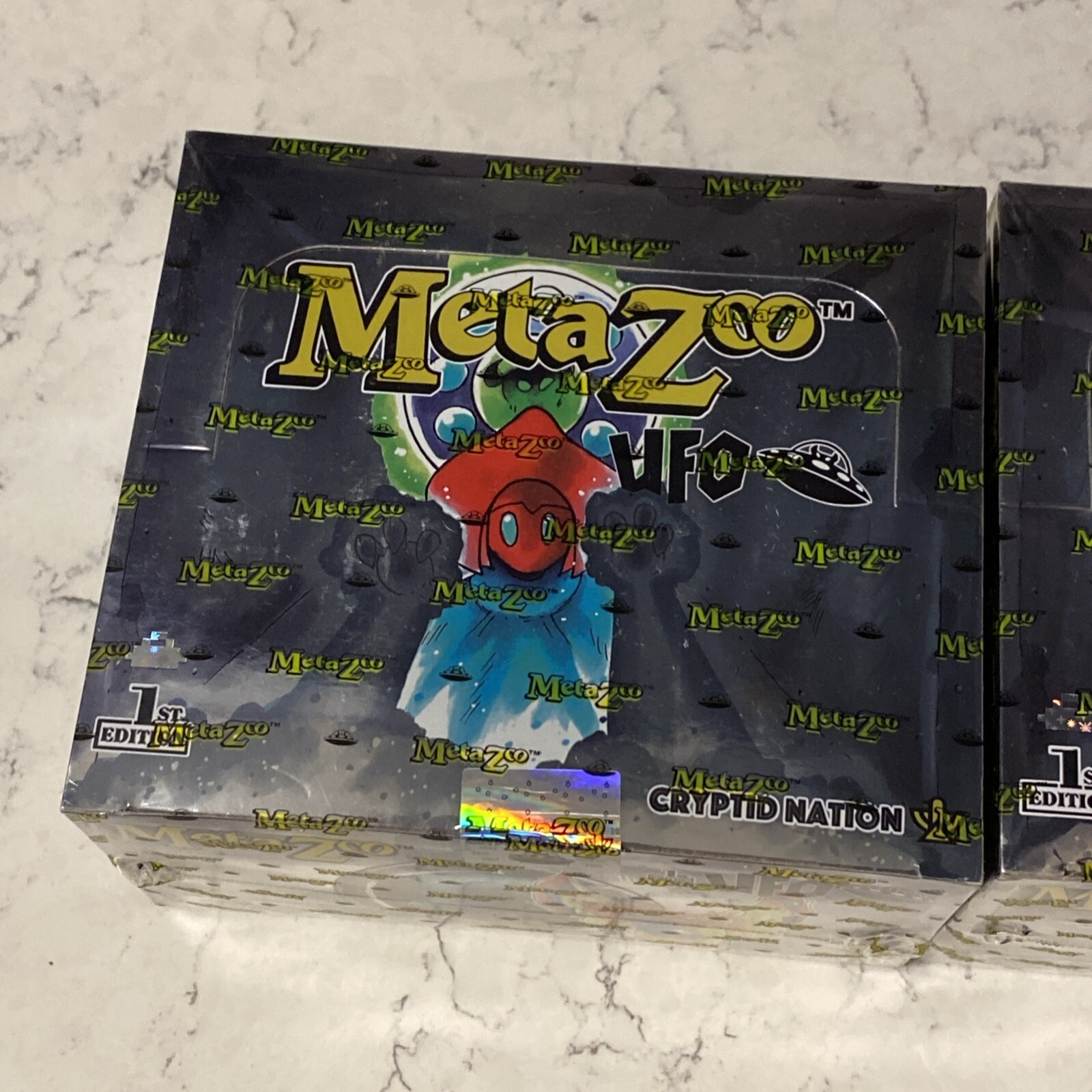 2 MetaZoo Games CCG UFO 1st Edition Booster Box – 36 Packs, Factory Sealed, New