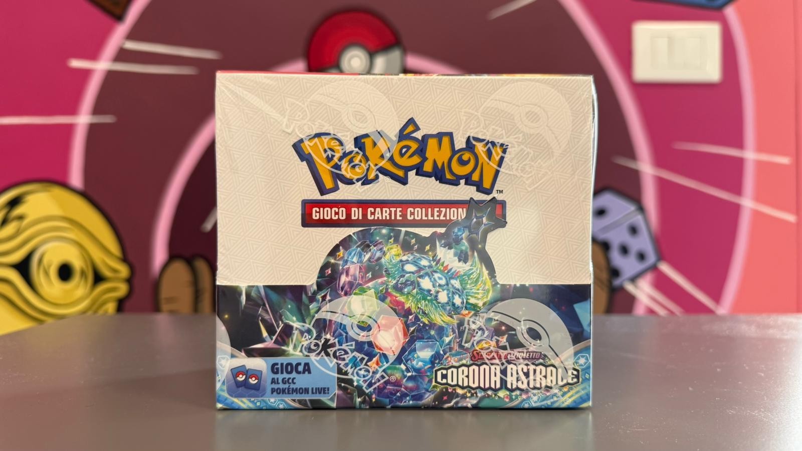 Pokemon Cards – Astral Crown Display Booster Box Italian 36 Bags Sealed