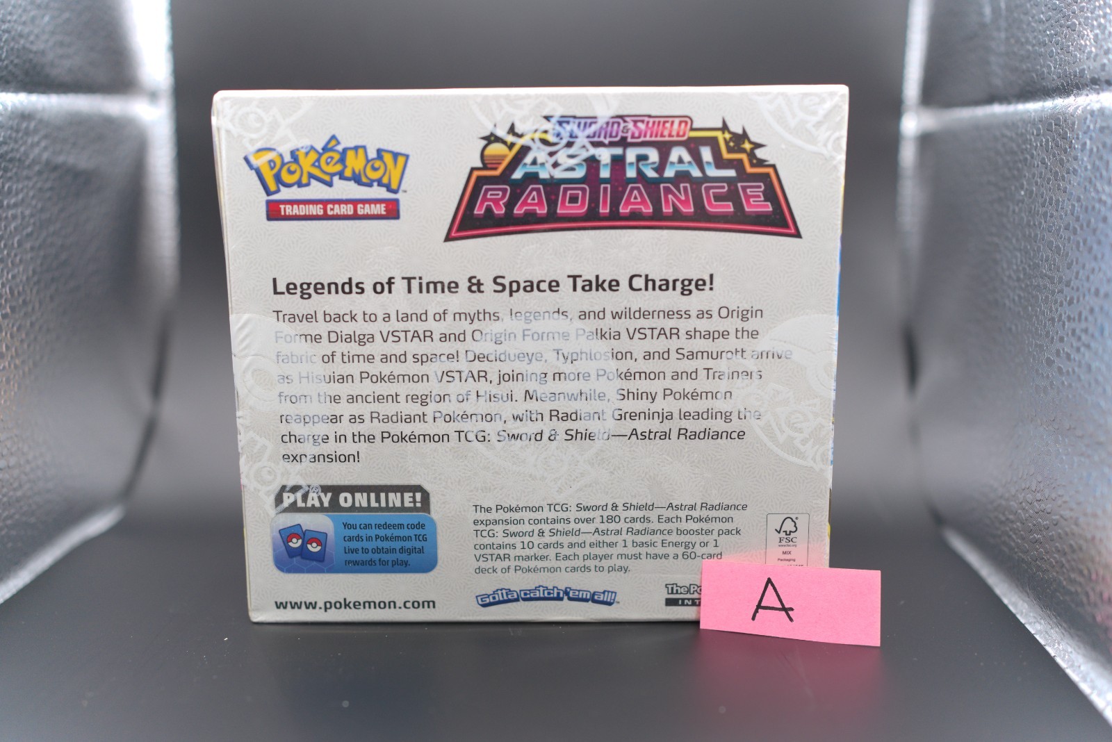Sword & Shield Astral Radiance Booster Box Factory Sealed Pokemon Acrylic Box