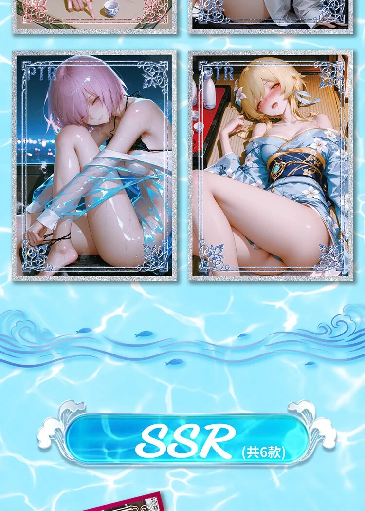 1 PACK XYYS Xianyan Yuese Spicy A5 Board Goddess Trading Card Waifu Anime CCG
