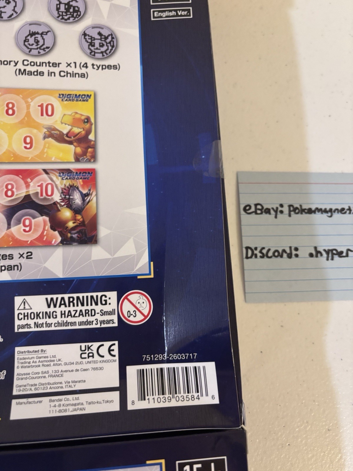 6x Bandai 2021 Digimon TCG Card Game Gift Box | Factory Sealed, Read Desc