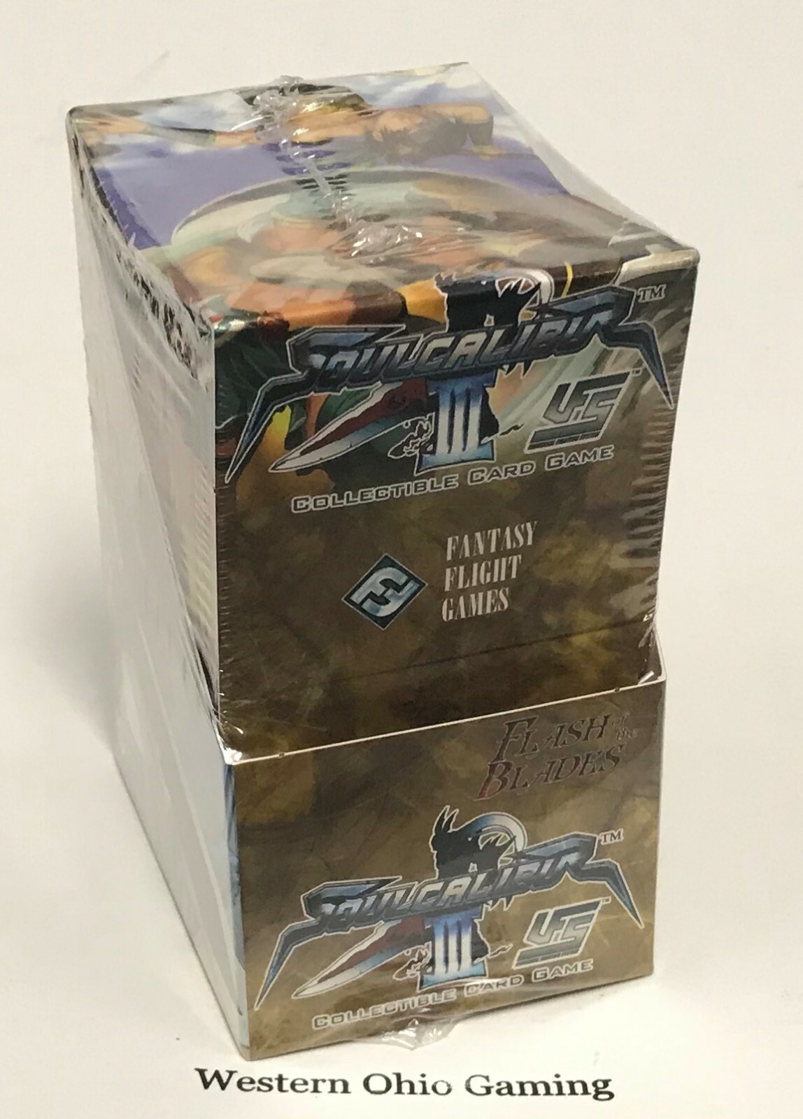 UFS CCG Flash of the Blades Booster Pack Box NEW TCG Universal Fighting System