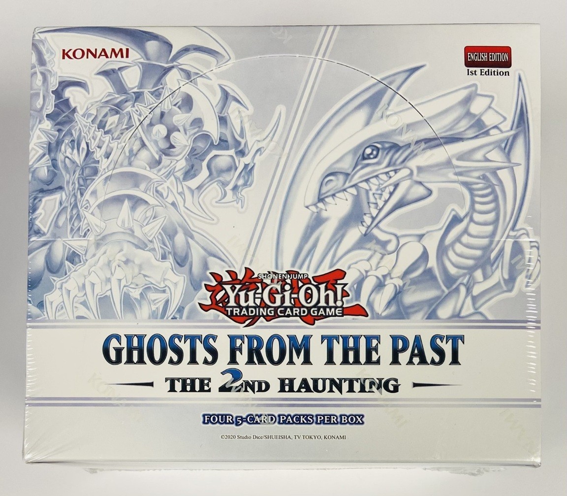 Yu-Gi-Oh! Ghosts From The Past The 2nd Haunting 1st Edition Booster Box Display