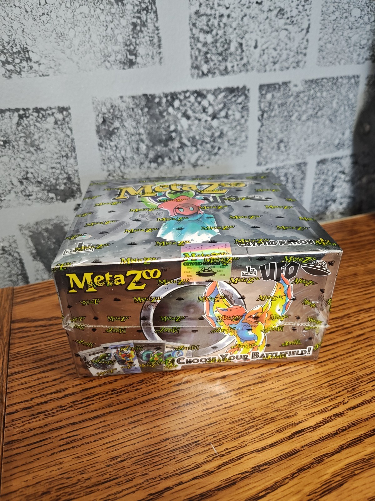 Factory Sealed MetaZoo Cryptid Nation TCG UFO 1st Edition Booster Box 36 Packs