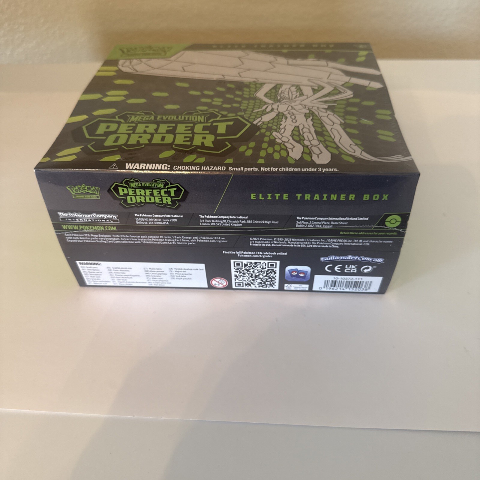 Pokemon TCG Mega Evolution Perfect Order Elite Trainer Box Factory Sealed NEW