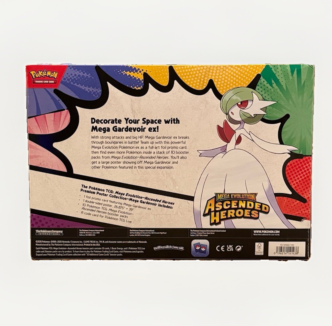 Pokémon Mega Evolution Ascended Heroes Premium Poster Collection Mega Gardevoir