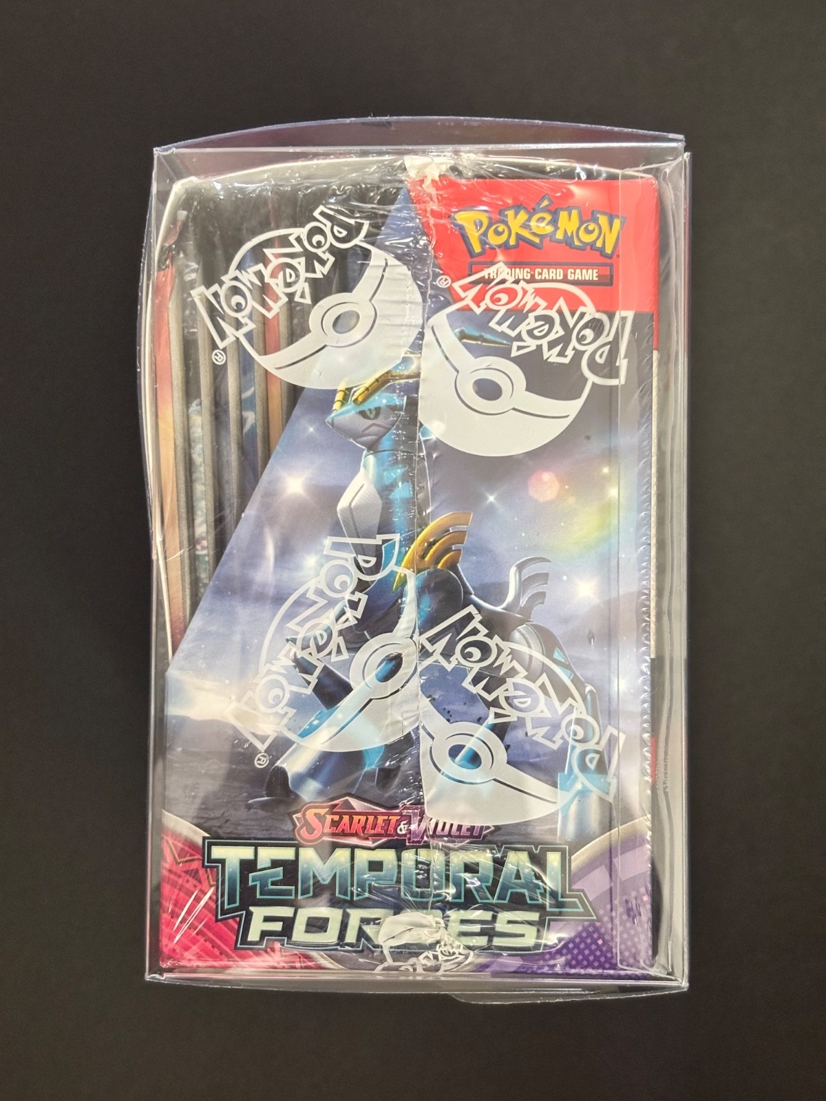 Pokemon 2024 Scarlet & Violet Temporal Forces Booster Box w/Plastic Protector