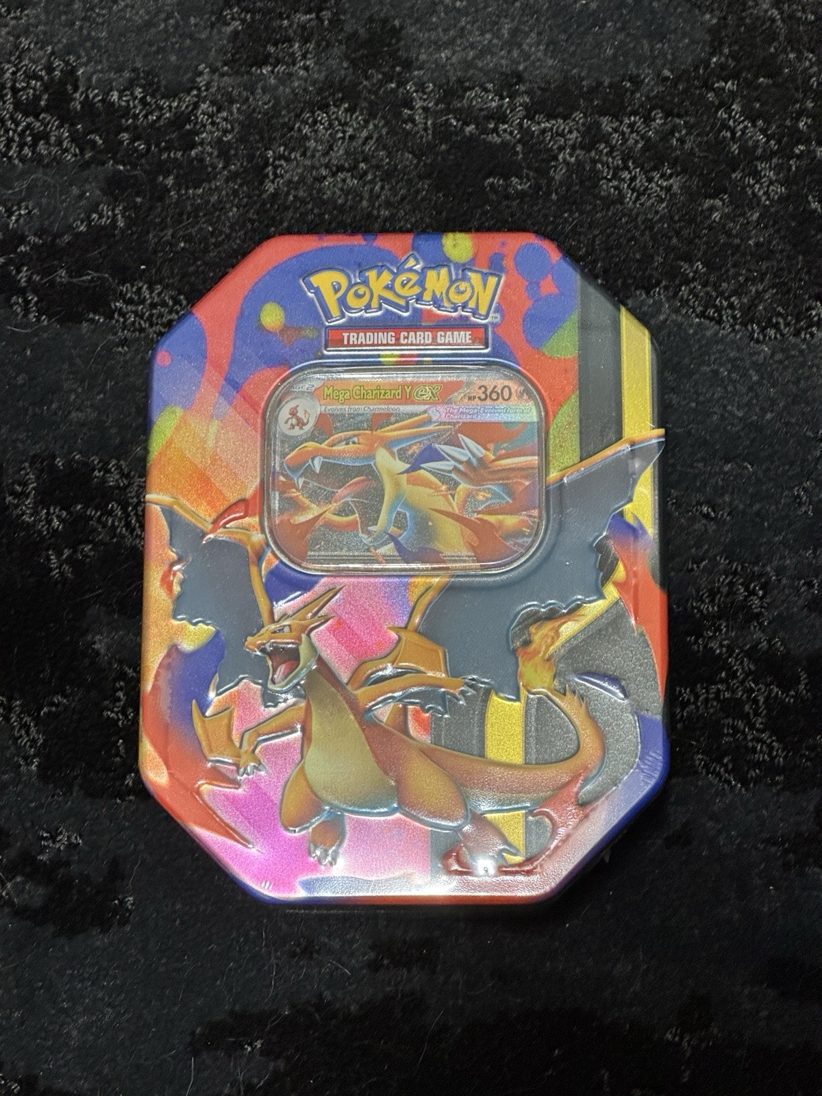 Pokemon Mega Charizard Ex Tin – Mega Charizard Y EX Promo – Sealed! TCG Pocket M