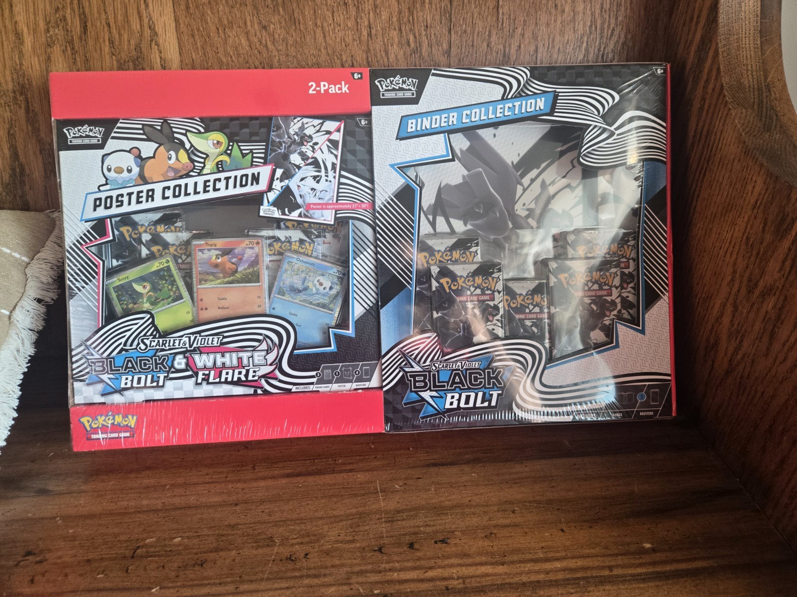 Black Bolt Binder & Unova Poster Collection (Sam’s Club) SV: Black Bolt New!