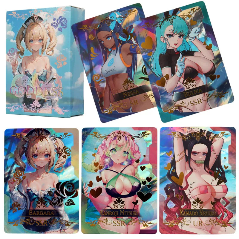 Goddess Girl 55 Trading Card HOLO Anime Waifu Booster Box TCG Factory Sealed NEW