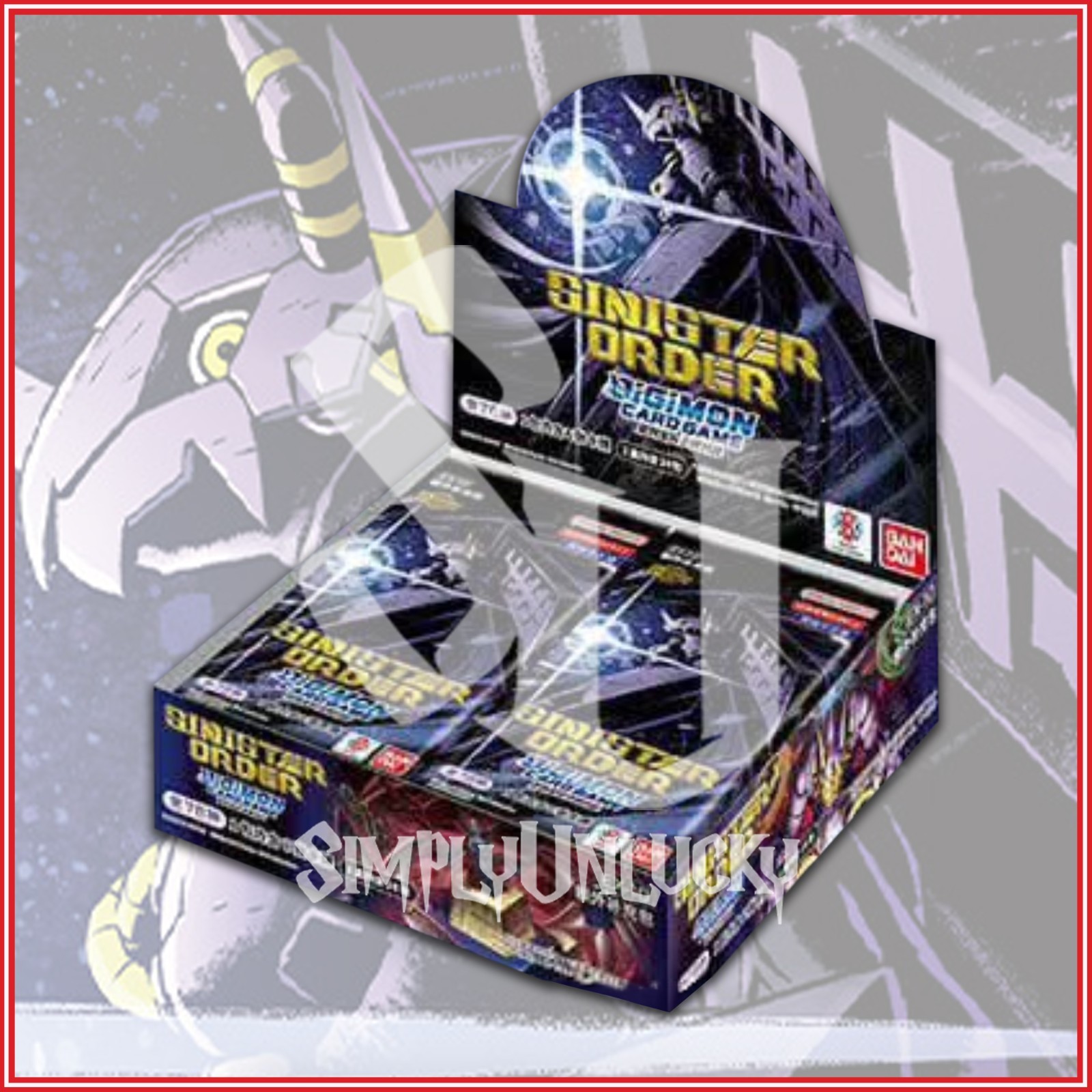 DIGIMON CARD GAME: Sinister Order Booster Box EX10 24 Packs Ships 9/19