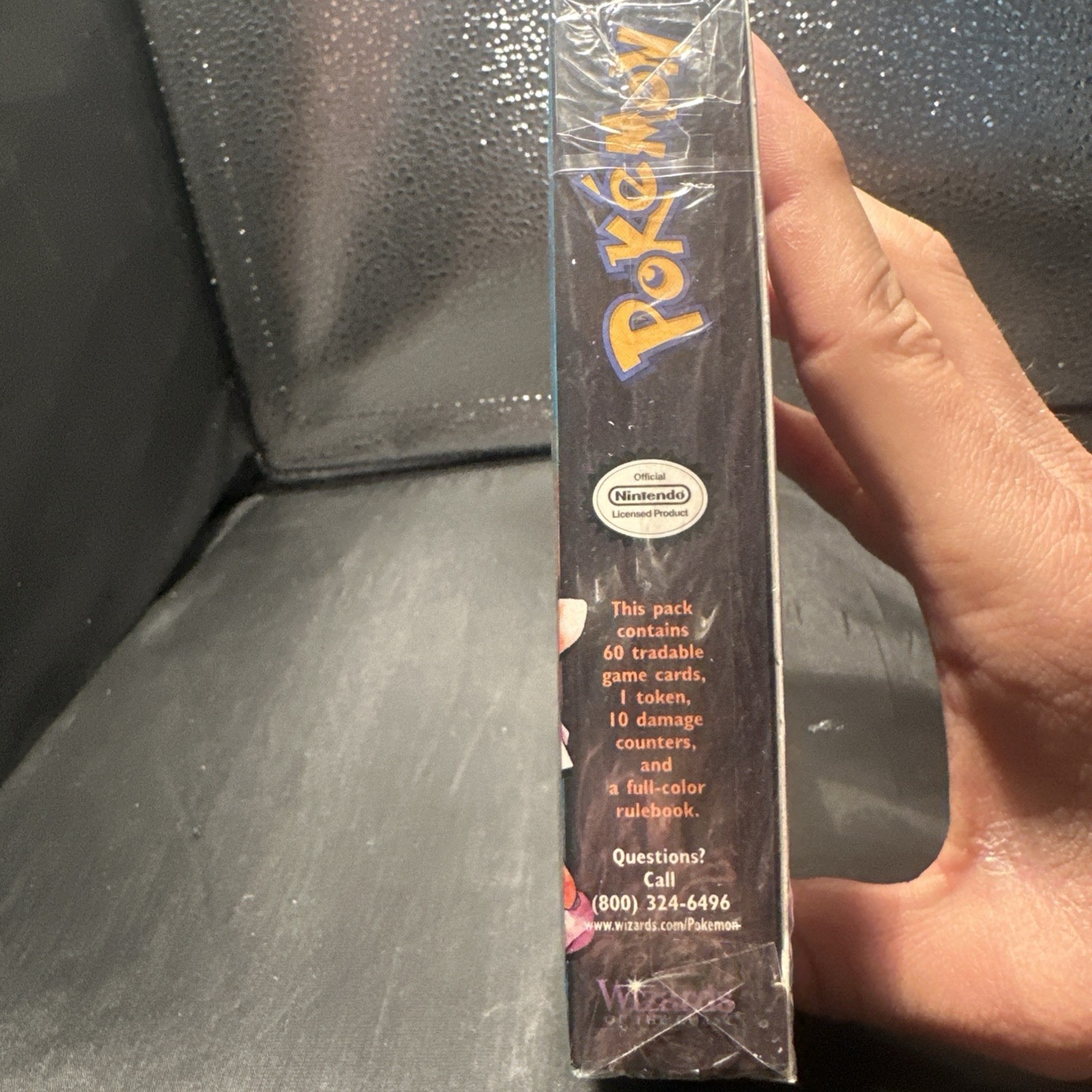 Pokemon TCG WOTC Base Set Blackout Theme Deck SEALED