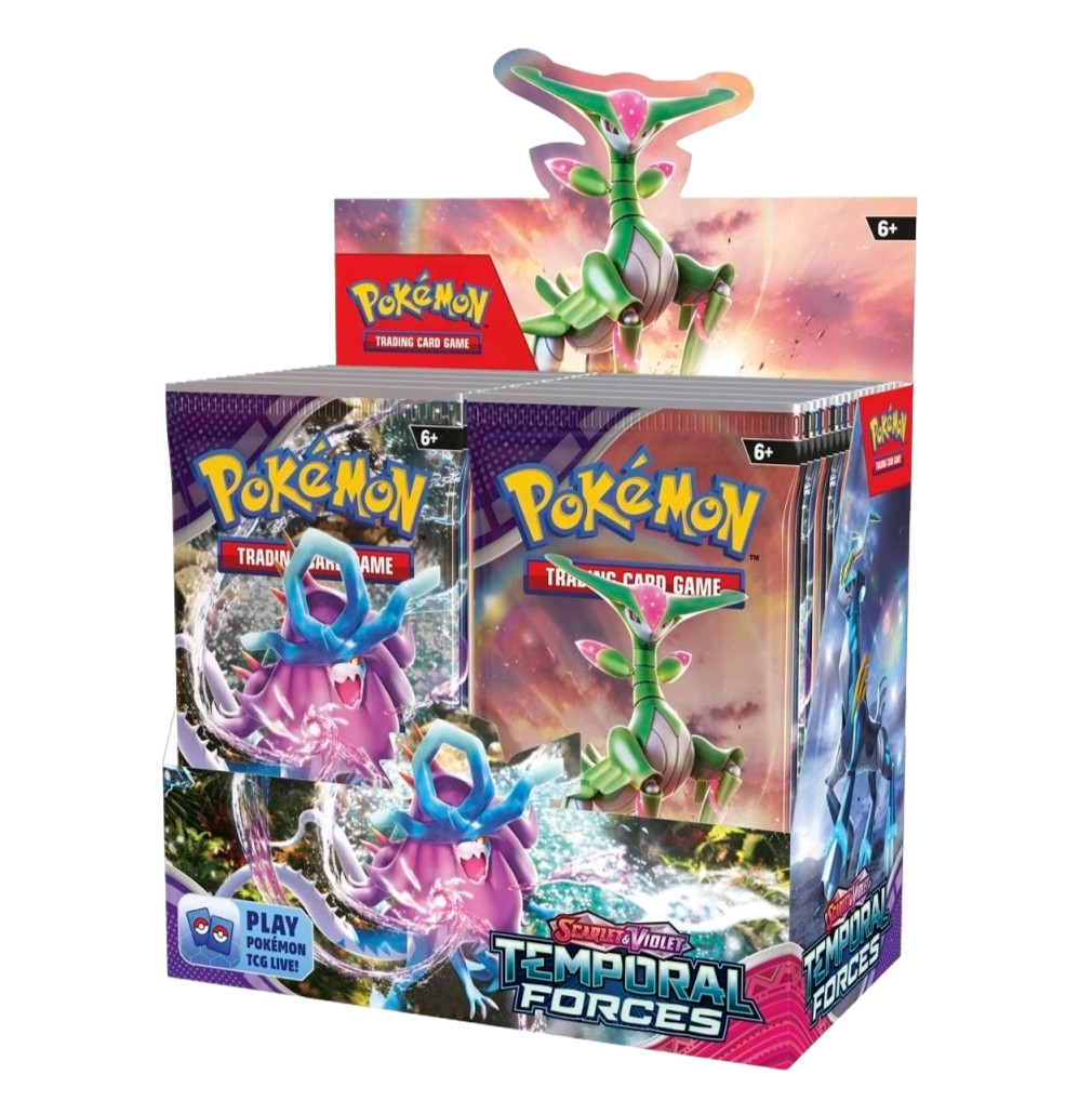 Pokemon TCG Scarlet & Violet Temporal Forces – Booster Box SEALED NEW