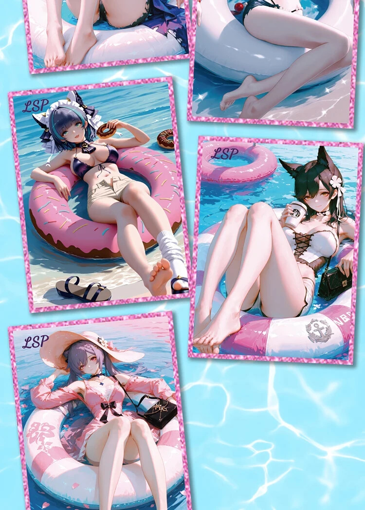 1 PACK XYYS Xianyan Yuese Spicy A5 Board Goddess Trading Card Waifu Anime CCG