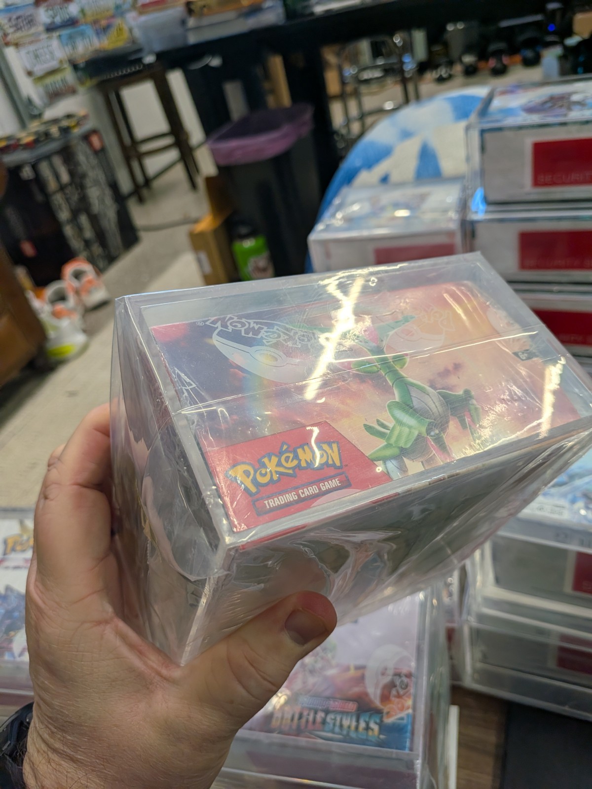 Pokémon Scarlett And Violet Temporal Forces Sealed Booster Box 36 w Acrylic Case