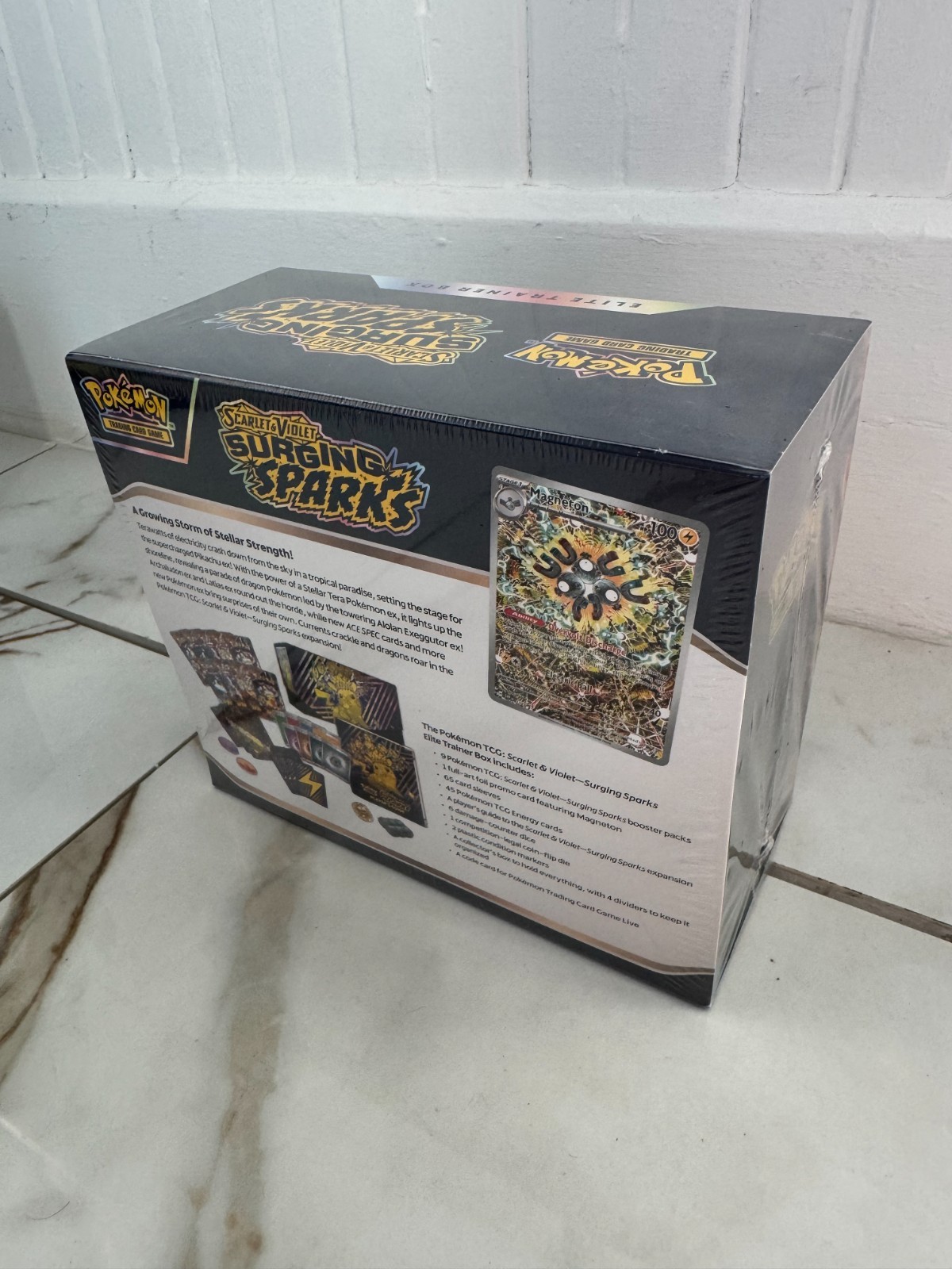 Sealed Pokemon TCG : Surging Sparks Elite Trainer Box Investment MINT
