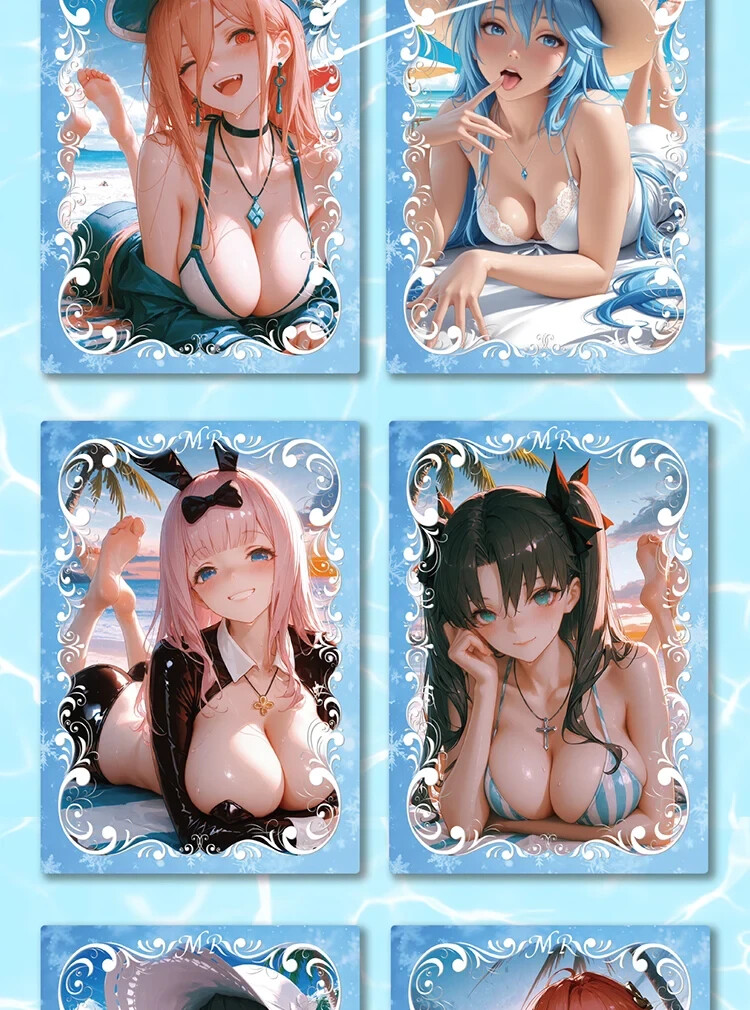 1 PACK XYYS Xianyan Yuese Spicy A5 Board Goddess Trading Card Waifu Anime CCG