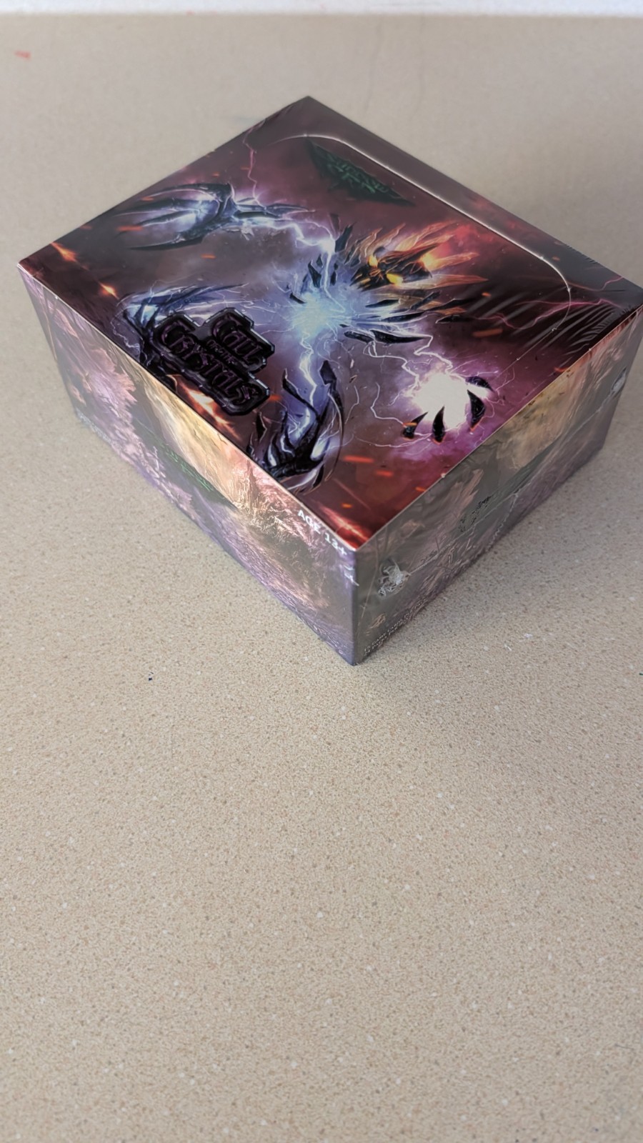 SHADOW ERA TCG CALL OF THE CRYSTALS BOOSTER BOX NEW SEALED 24 PACKS PER BOX .