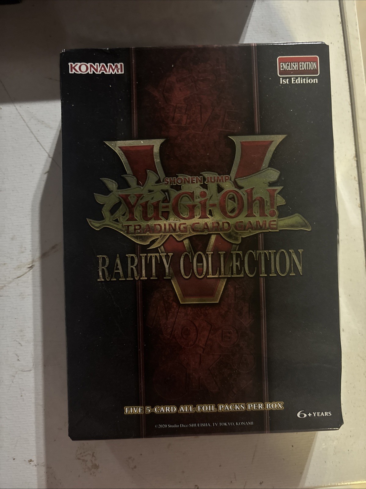 Yu‑Gi‑Oh! Rarity Collection V 1st Edition Factory Sealed Box English KONAMI
