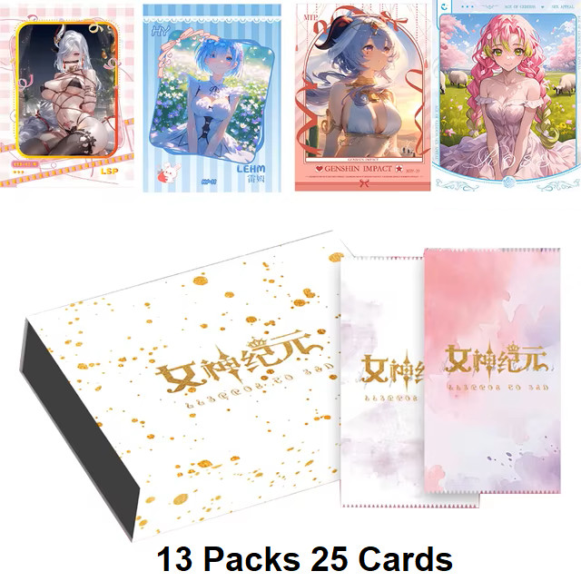 Goddess Era Age of Goddess Premium Trading Card Booster Box Sexy Anime Waifu TCG