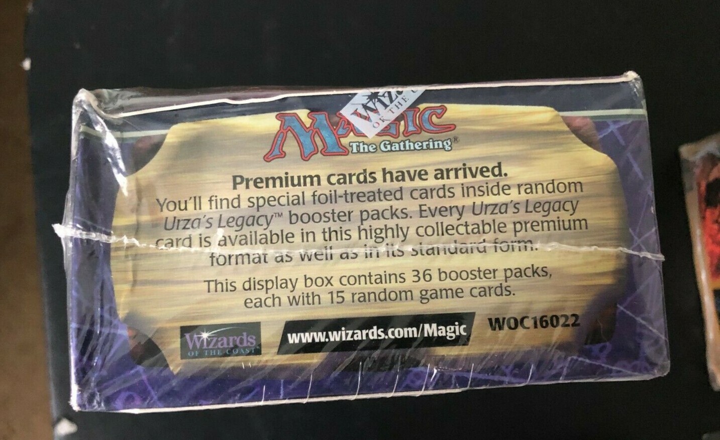 MTG booster box Factory sealed English Urza’s Legacy near mint