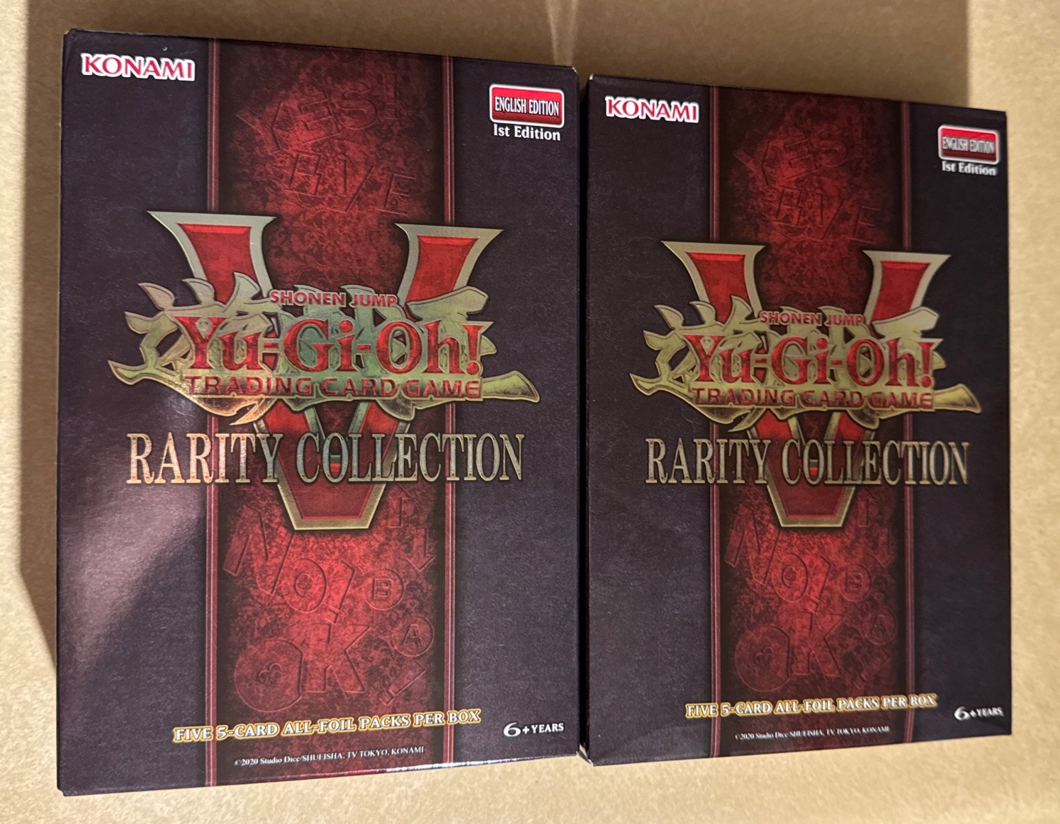 Yu-Gi-Oh! Rarity Collection 5 Box 1st Edition, IN HAND SHIPS NEXT DAY – x1