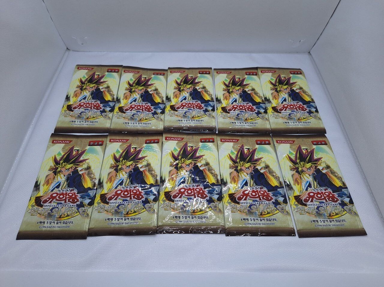 Yu-Gi-Oh Booster “Ancient Sanctuary” SKP-KR Korean YUGIOH Unopened 10 Packs Set