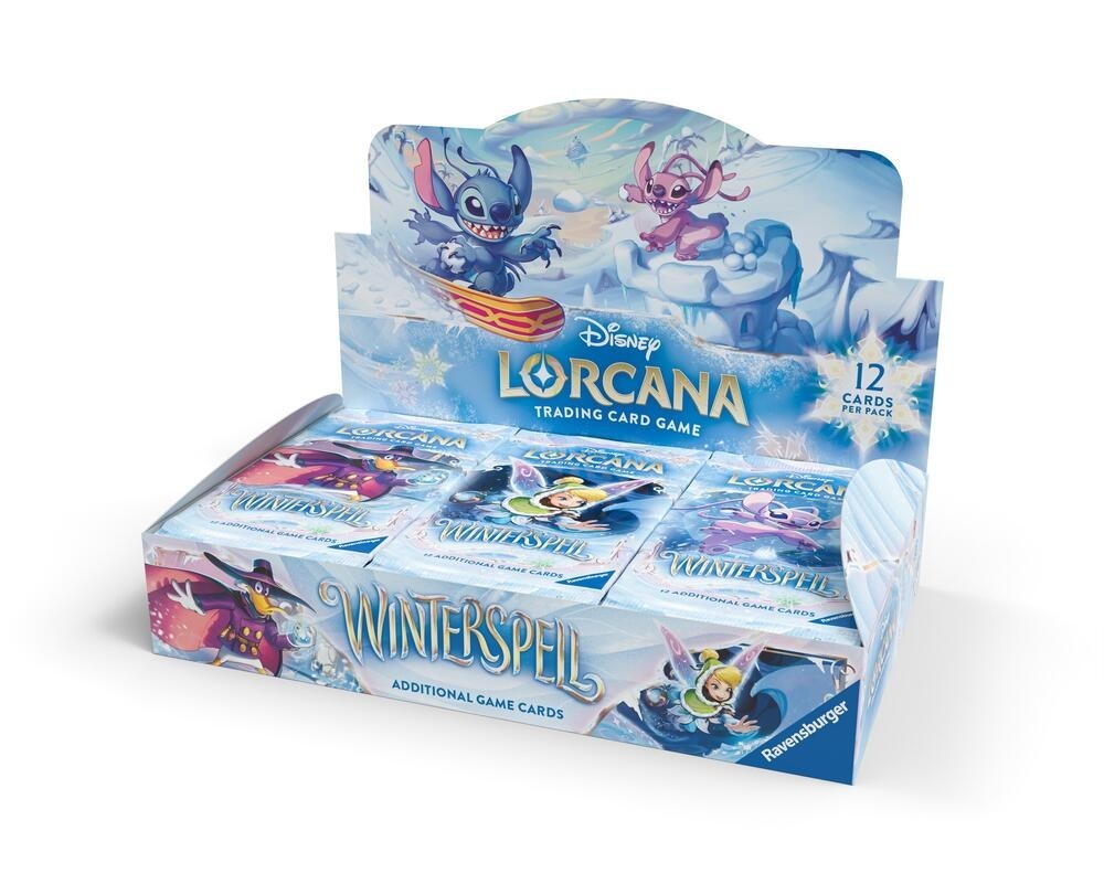 Disney Lorcana TCG Winterspell Booster Box 24 Packs (English)