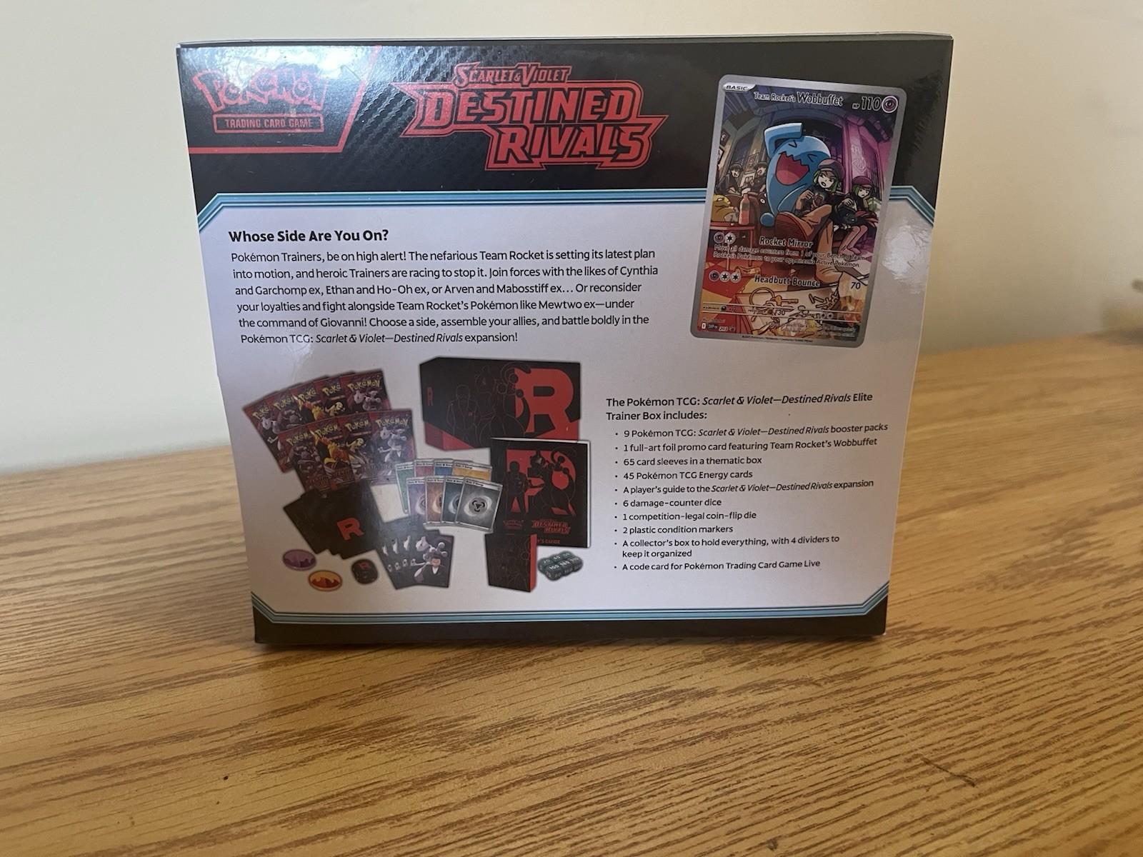 Pokemon TCG Destined Rivals ETB Elite Trainer Box – Factory Sealed