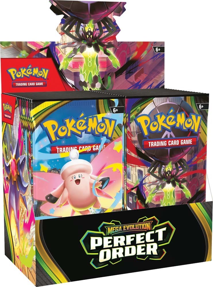 Pokémon TCG: Mega Evolution Perfect Order Booster Box Factory Sealed (36 Packs)