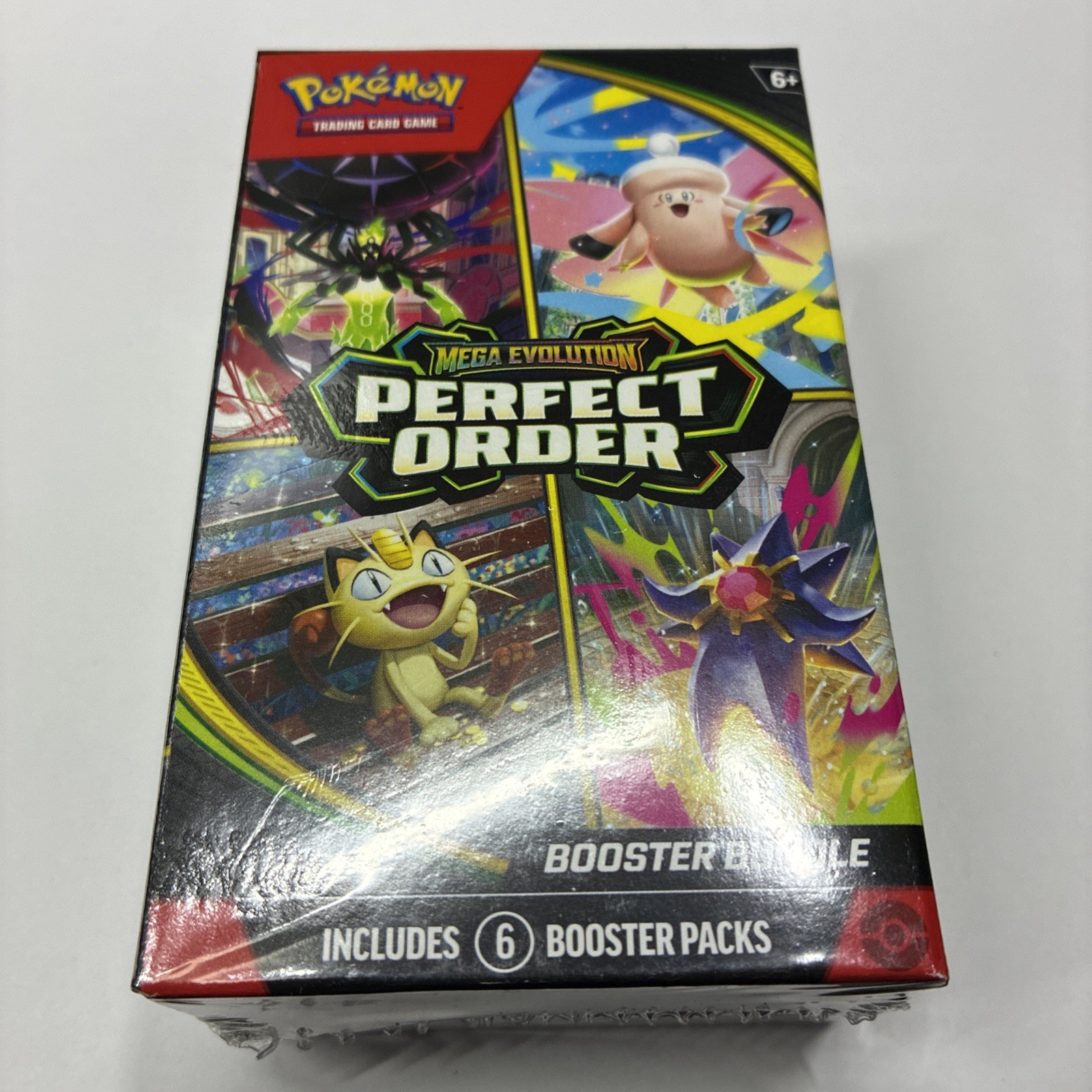 Pokemon TCG ME03 Perfect Order Booster Bundle Factory Sealed New 6 Packs