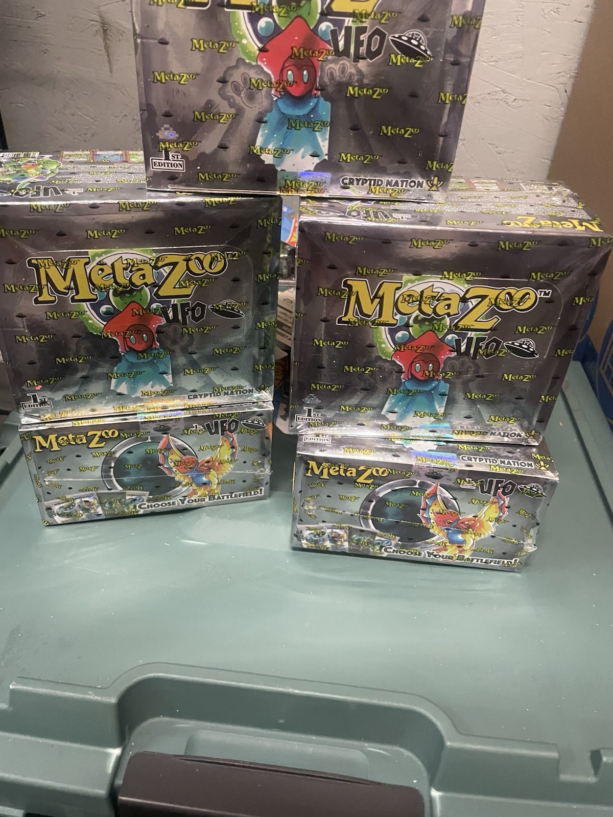MetaZoo Games CCG UFO 1st Edition Booster Box – 36 Packs ONE BOX