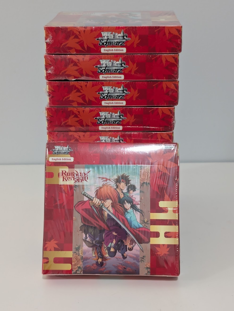 Factory Sealed Weiss Schwarz RUROUNI KENSHIN 12-Pack Booster Box 1st Edition ENG