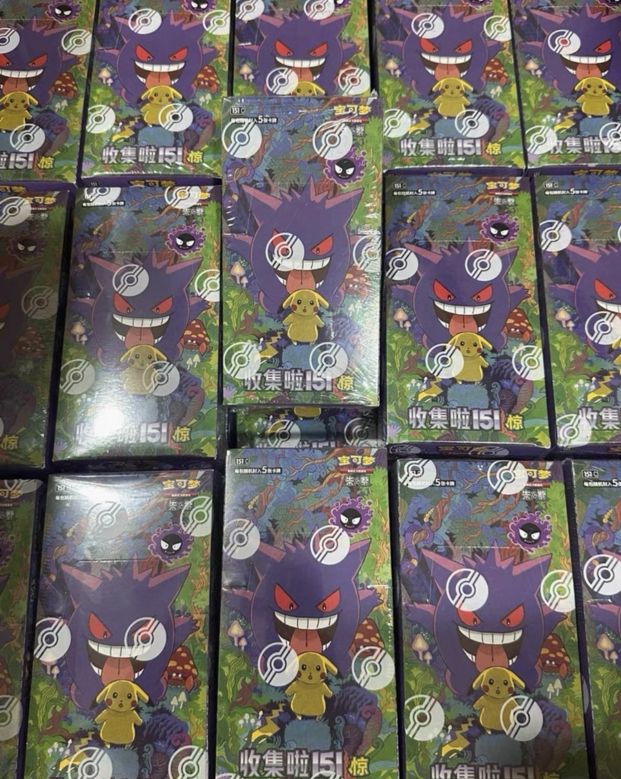 Pokemon 2025 TCG Chinese Collect 151C Surprise Slim Box Sealed☑Mint【game cards@！