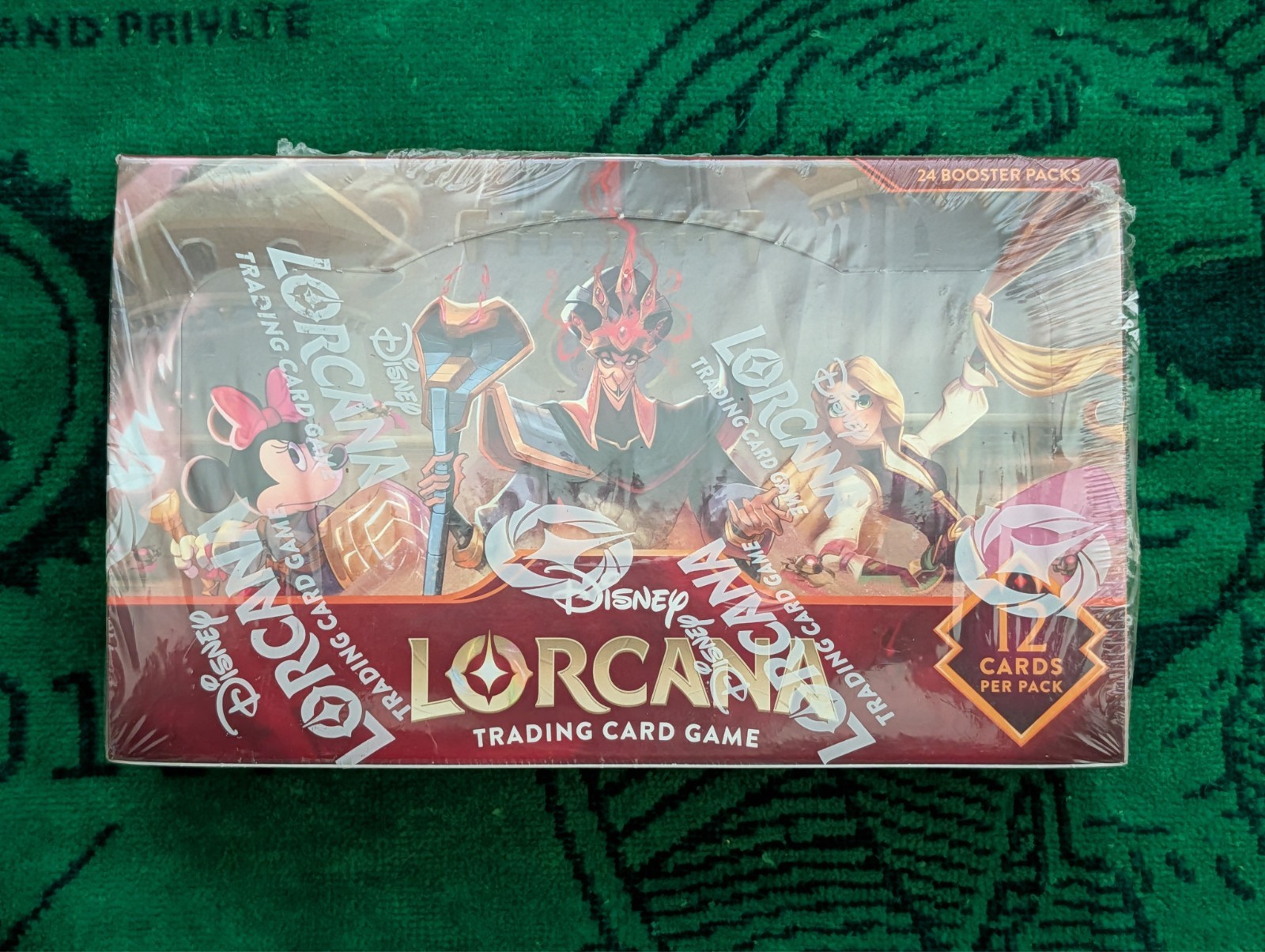 SEALED NEW Ravensburger Disney Lorcana Reign of Jafar Booster Box – 24 Packs