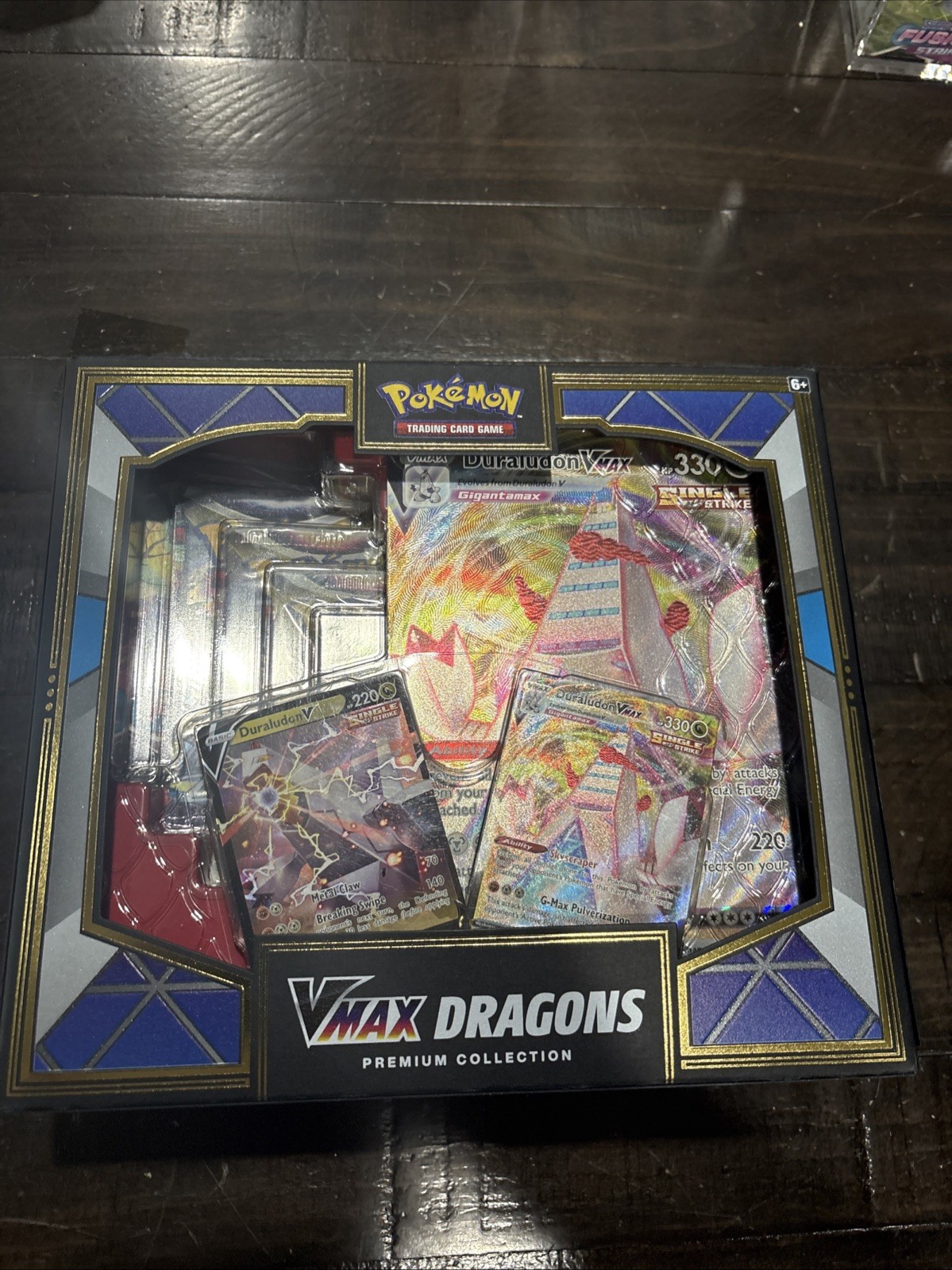 Pokémon TCG VMax Dragons Premium Collection Rayquaza Duraludon Brand New Sealed