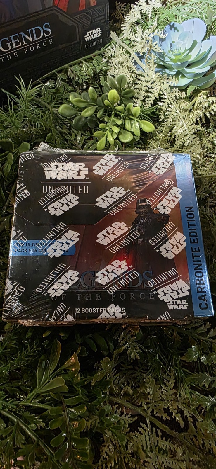 Star Wars Unlimited -Legends of the Force Carbonite Edition Booster Box