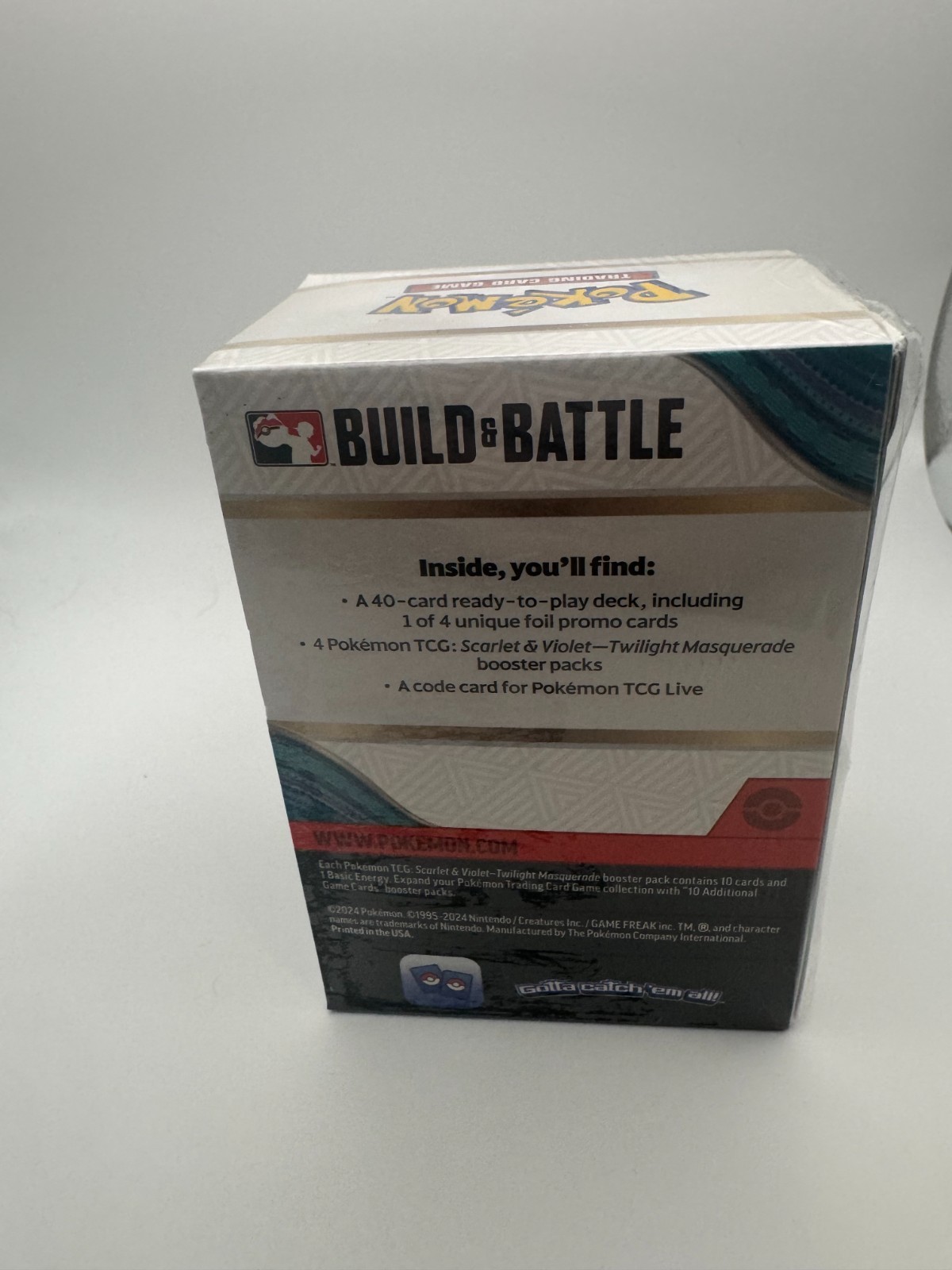 Pokémon Scarlet & Violet – Twlight Masquerade Build & Battle Box Pre-Release