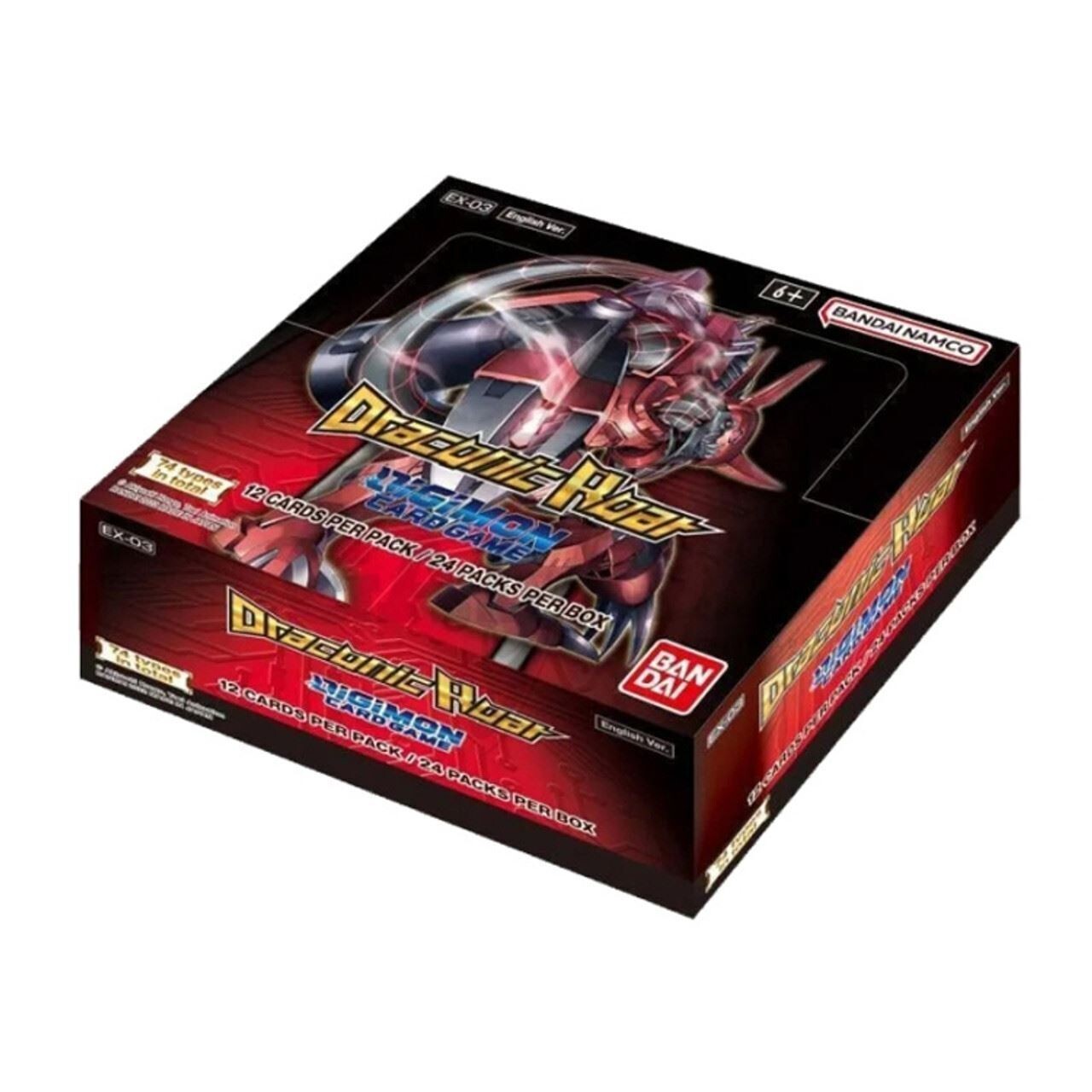 Digimon Card Game (EX03) Draconic Roar Booster Box NEW IN STOCK FACTORY SEALED
