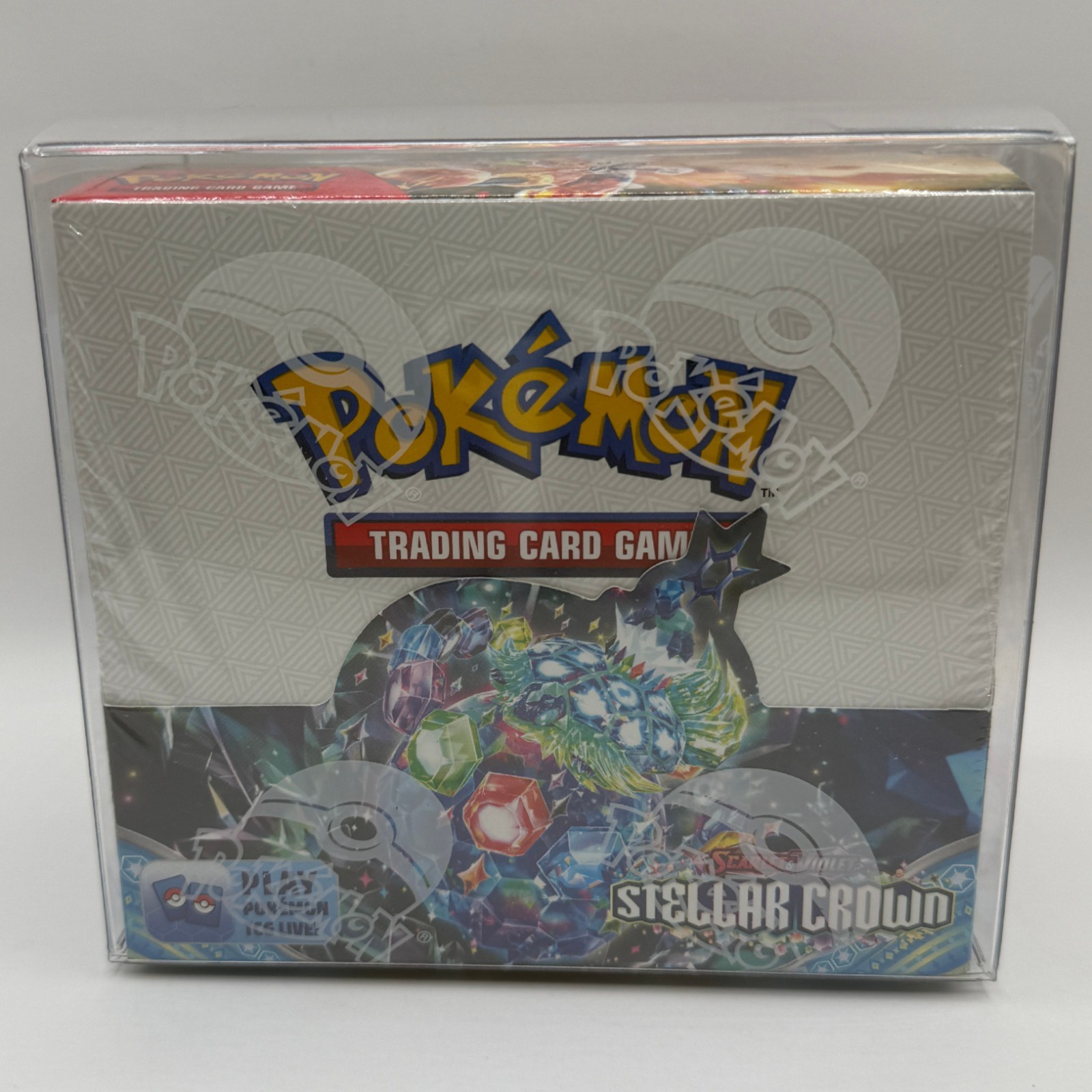 Pokémon TCG Scarlet & Violet Stellar Crown Booster Box 36 Packs – Factory Sealed