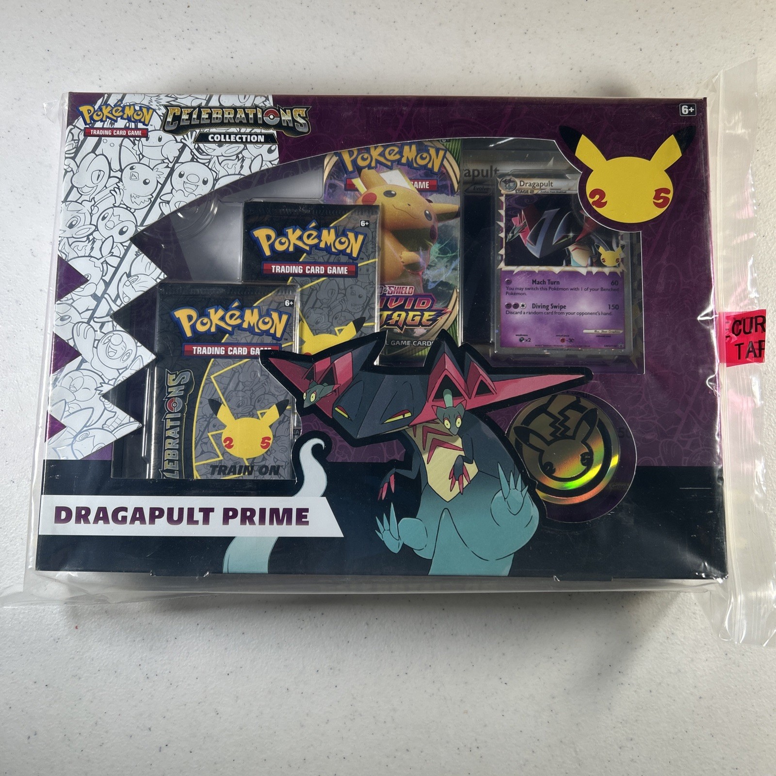 Pokémon TCG: Celebrations Collection: Dragapult Prime Box New Factory Sealed